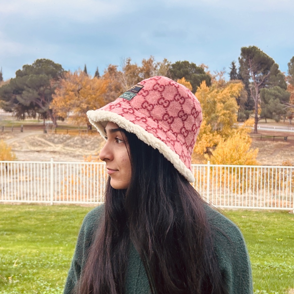 Gucci Wool GG Bucket Hat